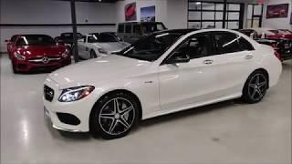 2017 Mercedes Benz C43 AMG designo Diamond White! Ventilated Front Seats! Startup and Walk Around!