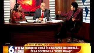 Moment socant cu politicieni in emisiunea "Sase vine presa" postul B1tv