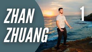 Zhan Zhuang Qigong Stance Training | 4 Week Challenge ~ Week 1 | Standing Taoist Meditation Posture