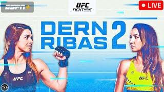 UFC Fight Night: Dern vs. Ribas 2 | LIVE STREAM | MMA Fight Companion | ESPN+ | Las Vegas | UFC APEX