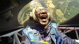 Chef Gregory Gourdet Takes Aerobatic Flight w/ Kirby Chambliss