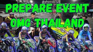 SETTING PREPARE EVENT OMG THAILAND 13 MARET