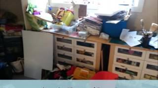 Before & After: Art Studio Decluttering Project