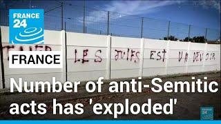 France reports 1,040 anti-Semitic acts since October 7 • FRANCE 24 English