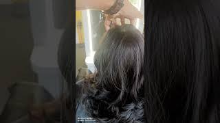 short layer hair cut transformation #samstyle #haircut @samstyle9246
