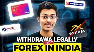 ₹50 LAKH+ WITHDRAW LEGALLY FROM FOREX TRADING IN INDIA  | #exness