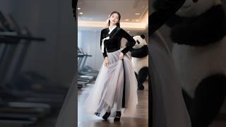  한복 이렇게 입어 보세요  #kpopshorts #룩북 #lookbook #kpop댄스 #댄스숏츠 #귀여운ai #aicharacter #dancechallenge