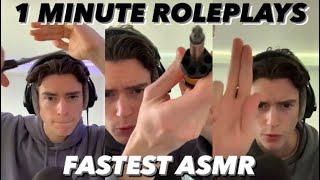 [ASMR] FASTEST 1 MINUTE ASMR ROLEPLAY COLLECTION