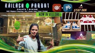 KAILASH PARBAT | Food Review | Big Veg Treat | Vellore