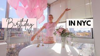  My BIRTHDAY Weekend in NEW YORK Vlog!  Dinners, Hosting an Afternoon Tea 