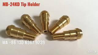 Brass Tip Holder for MB24KD MIG Welding Torch