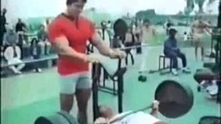 Franco Columbu bench