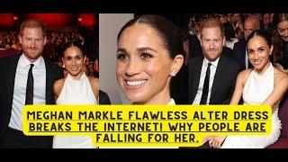 Meghan Markle flawless alter dress breaks the internet! Why people are falling for her.