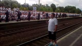 HUMBA am Bahnhof Benrath (1. FC Köln vs. Fortuna Düsseldorf 28.07.2013 1:1)