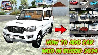 Bus Simulator Indonesia Me Car Kaise Le 2024 || Bus Simulator Indonesia Car Mod Scorpio ||