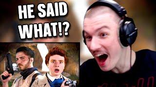 RAPPER REACTS TO Nathan Drake vs Tintin - RAP BATTLE! - ft. Cam Steady, Littleflecks & Zawesome