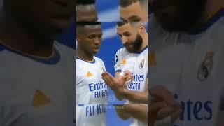 Karim Benzema Teaching Vinicius Jr 