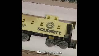 Lionel UAW Express Train Set  #uaw  #solidarityseason  #standupuaw #toys #modeltrains #lioneltrains