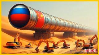 China Russia shocks America | Russian gas pipeline 14700km to China