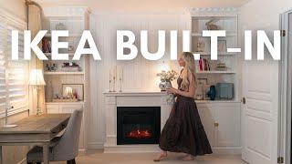 IKEA Billy Bookcase & Havsta Cabinets Bedroom Transformation  DIY Vlog