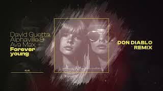 David Guetta, Alphaville & Ava Max - Forever Young (Don Diablo remix) [Visualizer]