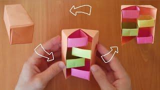 KAĞITTAN MUHTEŞEM KUTU YAPMAK / Kolay Origami