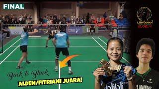 JUARA LAGI! Alden Lefilson Mainaky/Fitriani vs Martin Norrman/Malena Norrman - Lithuanian Int' 2024