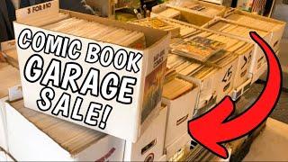 AWESOME COMIC BOOK GARAGE SALE!