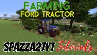 Ford 8670 Tractor Minecraft tutorial