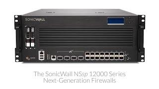 SonicWall NSsp Series Firewalls Video Data Sheet