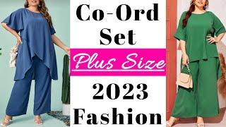 Trendy Co-Ord Set Design For Plus Size Women 2023 | by Look Stylish