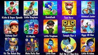 Little Singham,Pakdam Pakdai,Tom Hero,Krishna,Roll No 21,Golmaal Junior,Kicko Super Speedo,Oggy Run