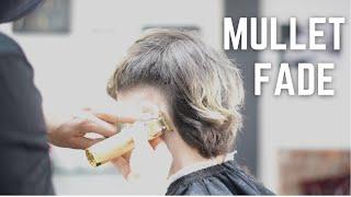 How to Modern Mullet Side Taper Fade Haircut Tutorial