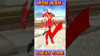 iron man cheat code in Indian bike driving 3d #ironmancheatcodeinindianbikedriving3d #shorts #iron