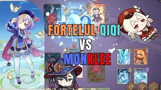 Trying ForteLUL QIQI summons deck : Genshin Impact TCG 4.0 Showcase!