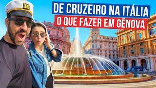 O QUE FAZER EM GÊNOVA? VIAGEM COM A MSC CRUZEIROS NA ITÁLIA E MEDITERRÂNEO NO MSC GRANDIOSA