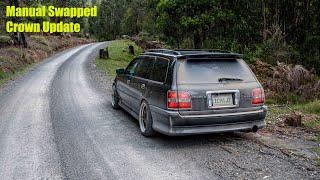 MANUAL CROWN WAGON UPDATE | Servicing and updating everyone on the Manual JZS171