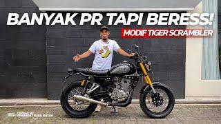 Banyak PR tapi Beres ! Modifikasi Honda Tiger Scrambler !!!