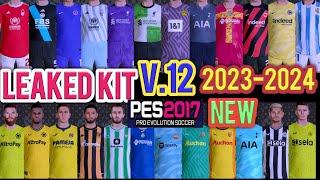 PES 2017 NEW FULL V12 KITPACK Season 2023-2024