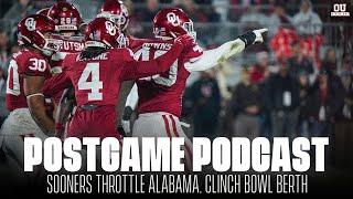 POSTGAME POD: Making sense of Oklahoma's stunning Senior Day beatdown of Alabama