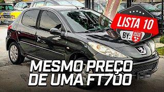 10 CARROS PRA COMPRAR COM O PREÇO DE UMA FT700