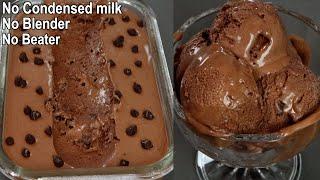 Homemade Chocolate Ice Cream Recipe Without Condensed Milk