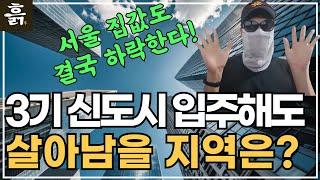 3기 신도시 입주해도 살아남을 지역은?(feat. 3기 신도시 오면 서울 집값도 하락함) #미사 #동탄 #다산 #광명 #구성남 #수지 #평촌