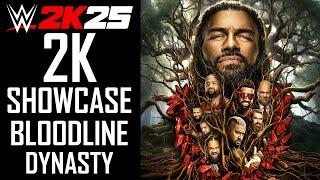 WWE 2K25 - Showcase - Gameplay Walkthrough - "Bloodline Dynasty"