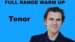 Singing Warm Up - Tenor Full Range