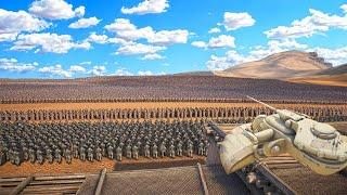 STAR WARS vs  DROID ARMIES Epic Clash in Ultimate Epic Battle Simulator 2!