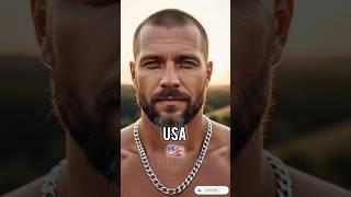 AI's Most Handsome Male Features pt58 #shortvideo #fyp #explore #facts #men #aiart #ai #handsome