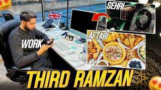 RAMADAN DAY IN THE UK LIKE NEVER BEFORE! | Sehri, Workout, Work & Iftar