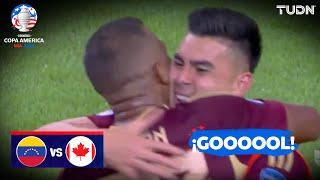 ¡GOLAAAAZO DEL REY SALOMÓN! | Venezuela vs Canadá | Copa América 2024 - 4tos | TUDN