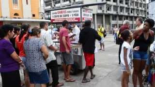 Distribuição do Sopão no Ponto do Cem Reis - Deputado Toinho do Sopão